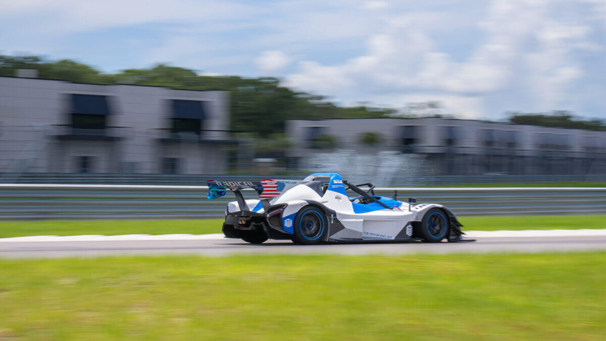 radical race car rear racing