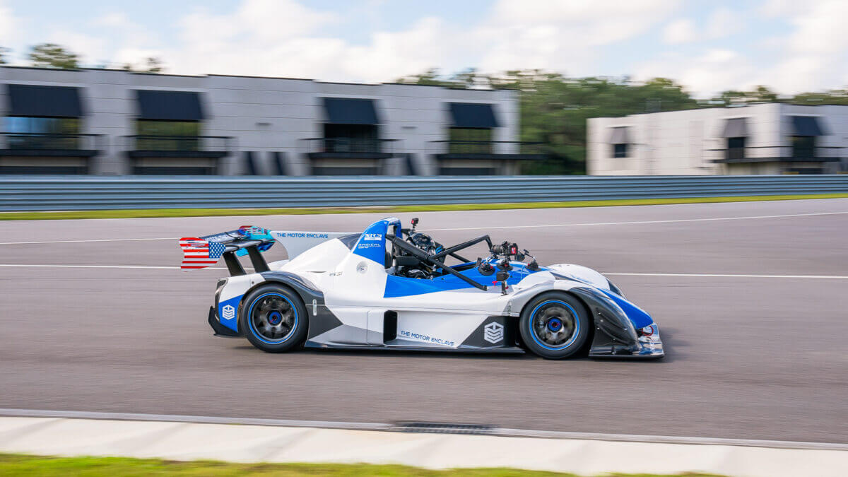 Radical race car side