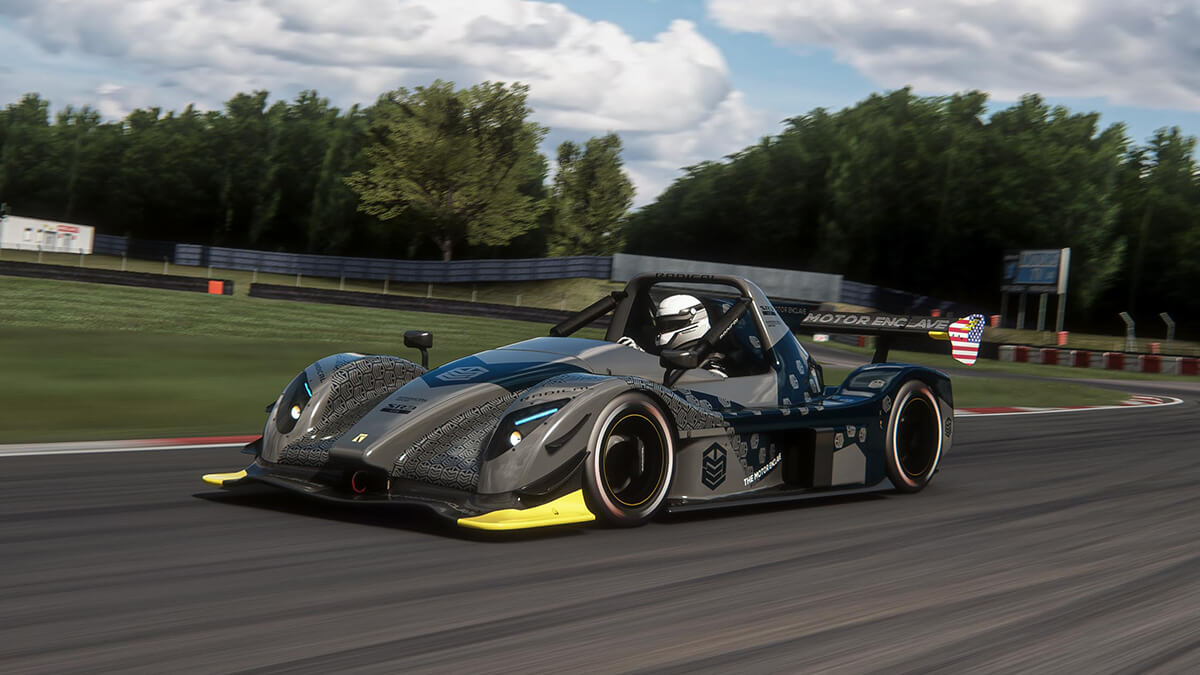 race simulator car
