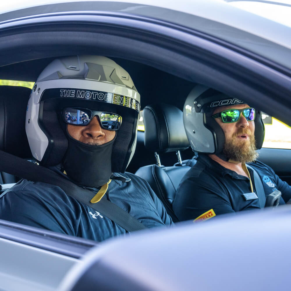 Fathers-Day-Brunch Racers sitting in car