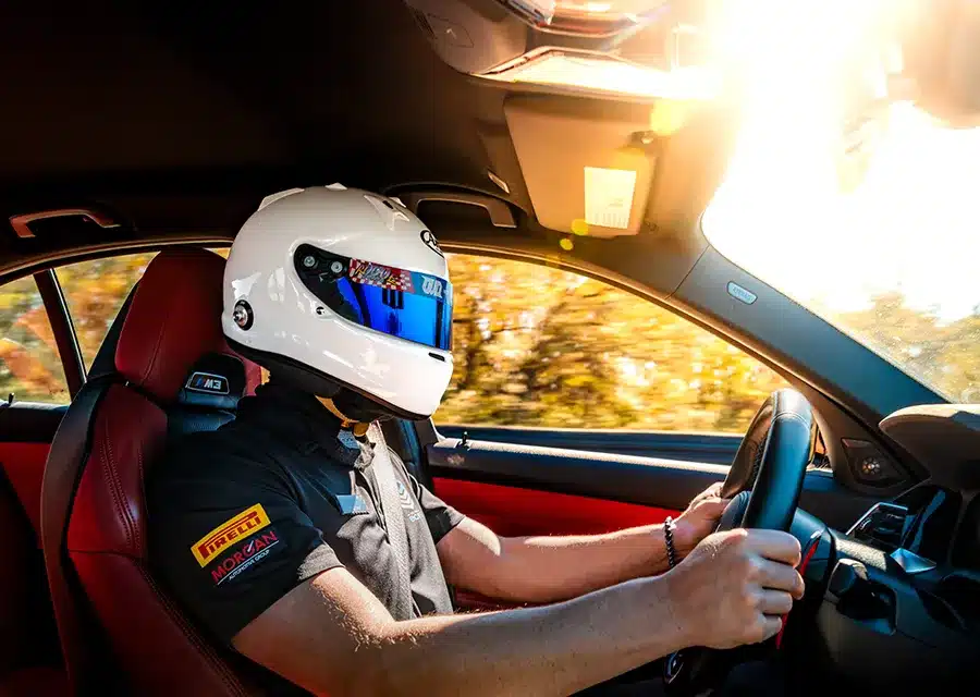 car interior driver