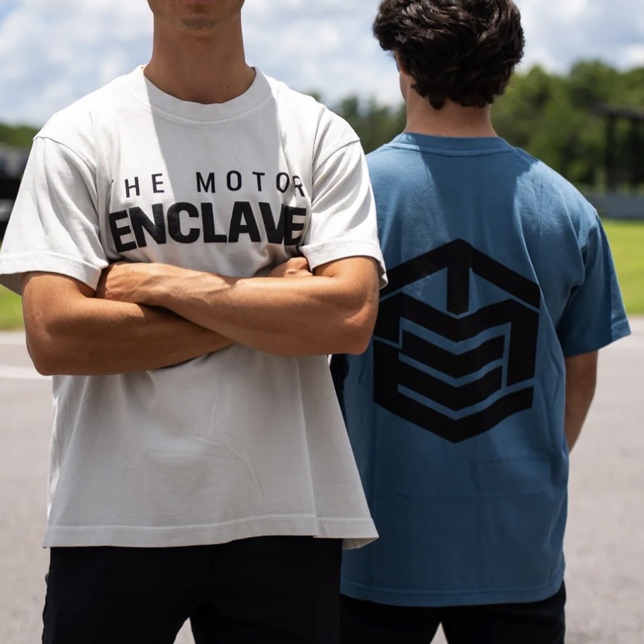 People wearing The Motor Enclave Shirts